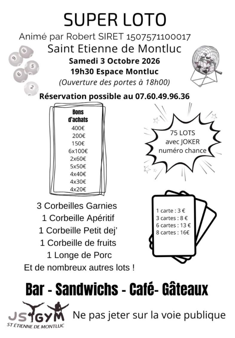 Affiche loto